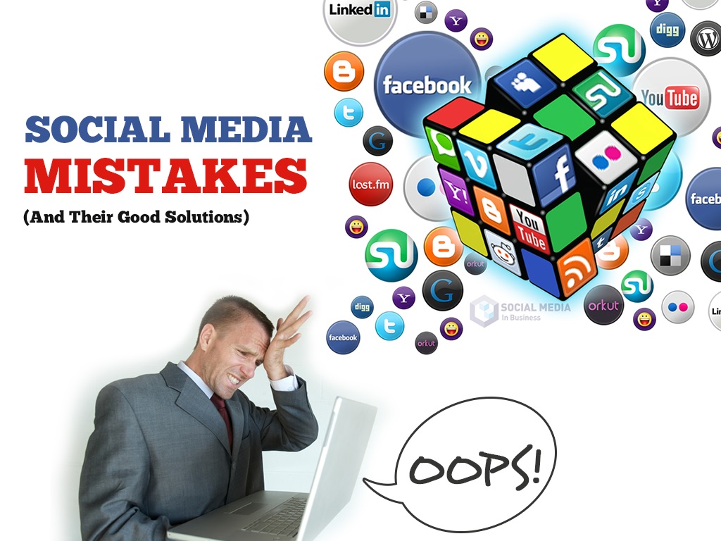۶ اشتباه در شبکه‌های اجتماعی