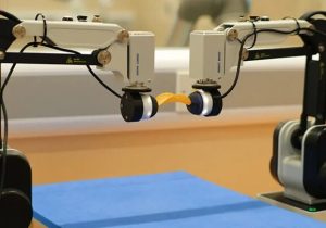 رباتی که با کمک هوش مصنوعی کارها را دو دستی انجام می دهد