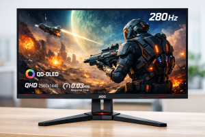 مانیتور AOC Q27G4ZD با فناوری QD OLED و نرخ ۲۸۰ Hz