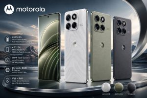 پوستر رسمی معرفی Motorola Edge 70 Pro با باتری ۶۵۰۰ میلیآمپری، نمایشگر ۶.۸ اینچی ۱۴۴ هرتز و دوربین سهگانه ۵۰ مگاپیکسلی